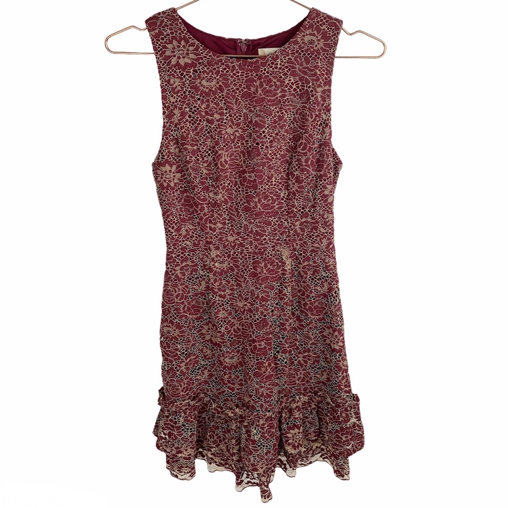 Altar’d State Frances Dress‎ Maroon